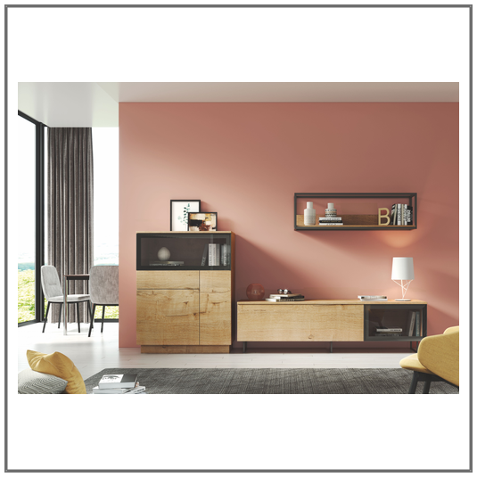 Mueble salón moderno lacados ZIÓN / GÁMEZ