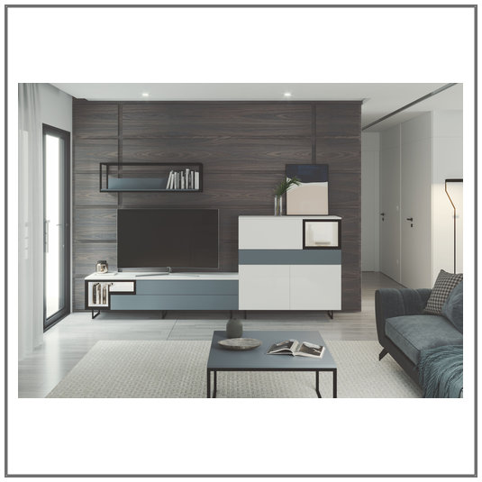 Mueble salón moderno lacados ZIÓN / GÁMEZ