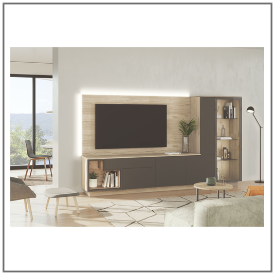 Mueble salón moderno lacados ZIÓN / GÁMEZ